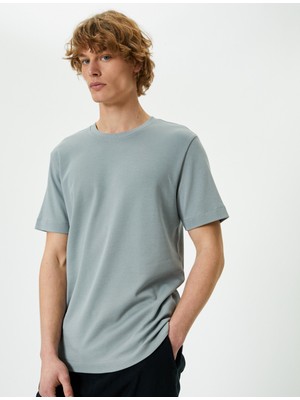 Koton Basic Tişört Bisiklet Yaka Kısa Kollu Pamuklu