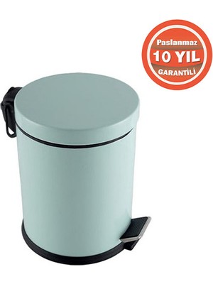 Çelik Banyo 70-217 Paslanmaz Çelik 3 Litre Pedallı Banyo Çöp Kovası Mind