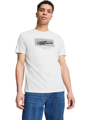 Puma Bmw Mms Erkek Beyaz Günlük Stil T-Shirt 62750302