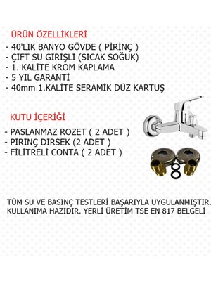 Vos Versa Yms Mix Banyo Batarya (Cemre) Metal XC-001