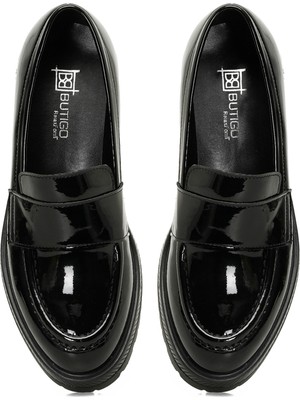 Butigo Butigo 24K-523 4Pr Siyah Kadın Loafer