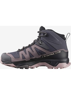 Salomon x Ultra 4 Mid Gore-Tex Kadın Outdoor Botu - Mor