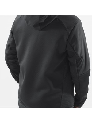 Salomon Outline Hybrid Warm Kadın Kapüşonlu Polar - Siyah