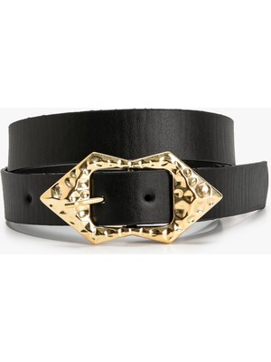 Koton Kemer Suni Deri Metal Toka Detaylı