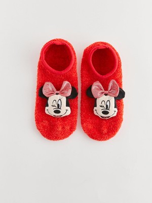 LC Waikiki Dream Minnie Mouse Desenli Kız Çocuk Ev Çorabı