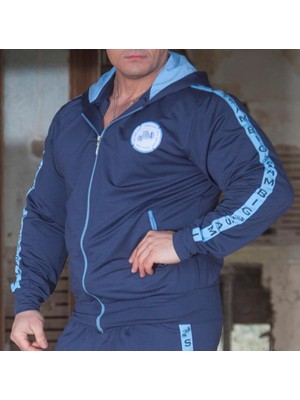 Big Sam Lacivert Kapşonlu Eşofman Üstü Big Sam 3567