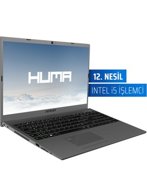 Monster HUMA H5 V4.1.6 Intel Core i5 1235U 16 GB RAM 1 TB SSD FreeDOS 15,6" FHD 120 Hz Taşınabilir Bilgisayar