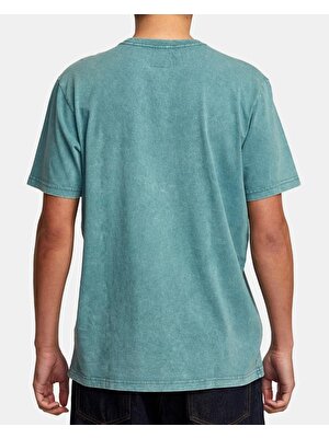 Rvca AVYKT00135-BQH0 Manic Tie Dye Crew Erkek Spor Tişört