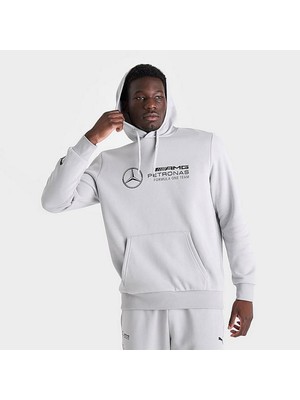PUMA MAPF1 ESS Hoodie 627345-02 ERKEK Gri Sweatshirt