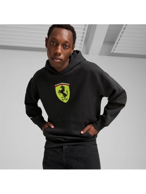 Puma 62705401 Ferrari Race Bigshield Hdie Erkek Sweatshirt
