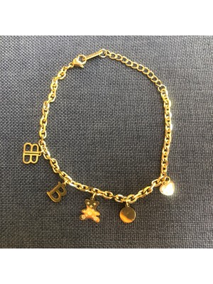 Deniz Accessories Gold Çelik Bileklik