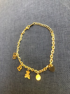 Deniz Accessories Gold Çelik Bileklik