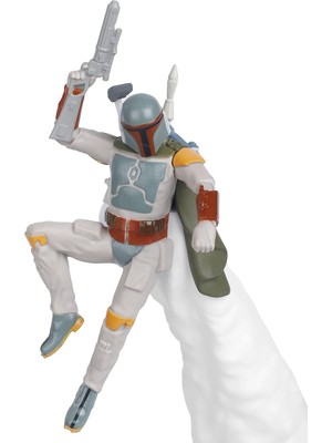 Paladone Unisex Kinder Star Wars-Boba Fett Figürlü Lamba, 31 Cm, Siyah Standart Masa Lambası