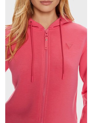 Guess Aliie Regular Fit Kapüşonlu Sweat V3RQ11K7UW2 Bayan Sweat V3RQ11 K7UW2 G65P