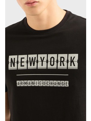 Armani Exchange Pamuklu Regular Fit Bisiklet Yaka T Shirt Erkek T Shirt 3Dzthe Zjh4Z 72Ac