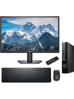 Dell Pc Optıplex 7020MFF Intel Core I5-14500T 96GB Ddr5 2tb SSD WINDOWS11PRO 23.8" Fullhd Mon. Masaüstü Bilgisayar BN007O7020MFF89+ZETTAUSBBELLEK