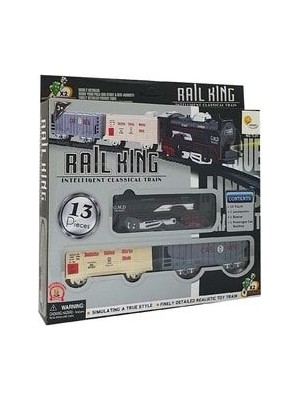 Duman Oyuncak Pilli Tren Seti 13 Parça Eğlenceli ve Güvenli Oyun Deneyimi