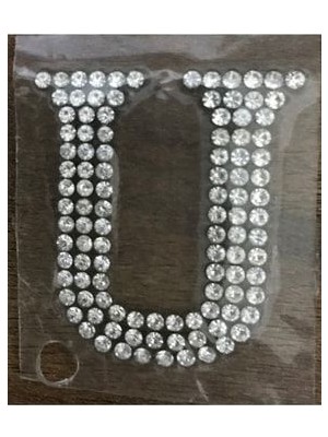 öztürk Swarovski Taş Yapıştırma Harf. 3.5X3CM.
