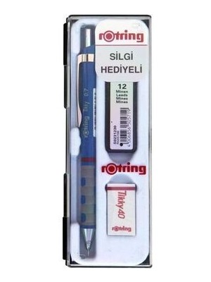 Rotring Tikky Versatil Okul Seti 0.7 Mavi
