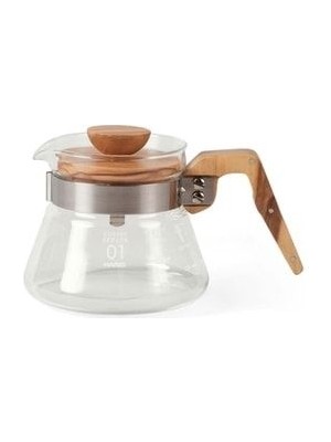 Arow Ahşap Saplı Cam Demlik 400 ml