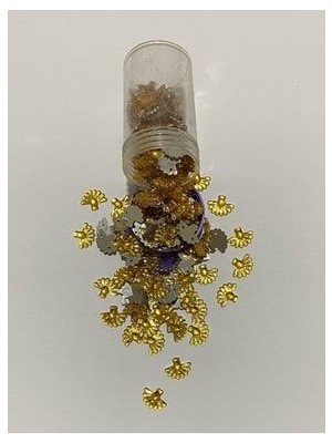 öztürk Oya, Havlu, Abiye ve Halay Mendili El Işleme Taş Görünümlü Yelpaze Plastik Pul. Renk No:9