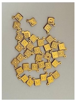 öztürk Oya, Abiye, Halhal, Bileklik, Kolye Vb. Pleksi Metalik Kaplama Plastik El Işleme Pul. 20GR.