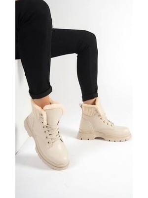 Pascal Bej Mat Deri Kadın Bot