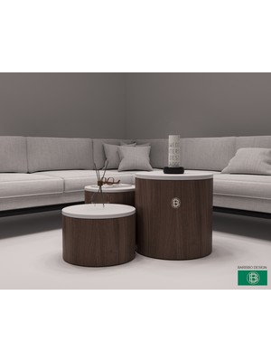 Barisbo Design Salon Orta Sehpa (3 Parça)