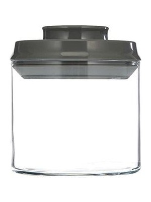 Paşabahçe 43663S00 Zest Click Lock Kavanoz. 700CC. Siyah