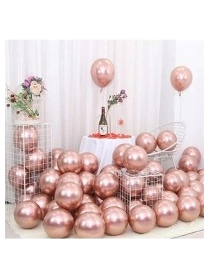 Asöy Krom Balon Krom Parlak Balon 12 Inç Krom Gold Krom Gümüş Krom Mavi Krom Rose