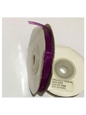 öztürk Organza (Organze) Kurdele 6MMX25METRE 1 Adet.