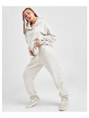 Nike Sportswear Plush Kadın Bej Eşofman Altı DQ6812-072