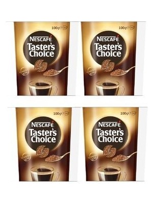 Nescafe Taster's Choice 100 gr Yumuşak Icim ×4 Adet
