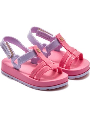 Zaxy Nina Conectada Çocuk Sandalet Pembe 19/27