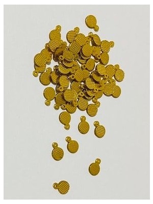 öztürk Oya, Abiye, Halhal, Bileklik, Kolye Vb. Pleksi Metalik Kaplama Plastik El Işleme Pul. 20GR.