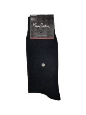 Pierre Cardin Erkek Siyah Yün Kışlık Çorap 6'lı Lamswool