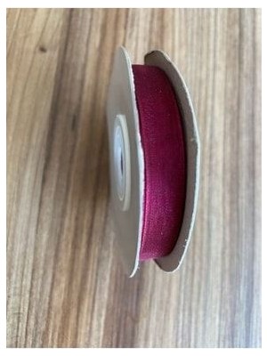 Organza (Organze) Kurdele 1CMX25METRE 1 Adet.