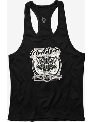 Bluu Outdoorwild Fitness Gym Tank Top Sporcu Atleti