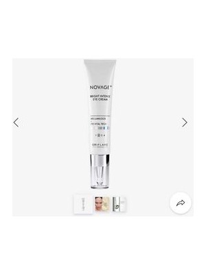 Oriflame Novage+ Bright Intense Göz Kremi