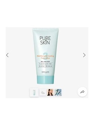 Oriflame Pure Skin Matlaştırıcı & Serinletici Yüz Losyonu