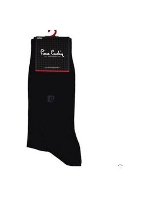 Pierre Cardin Erkek  Siyah Renk 12" Li Paket  Yazlık Pıerre Cardin Bambu Dikişsiz Çorap