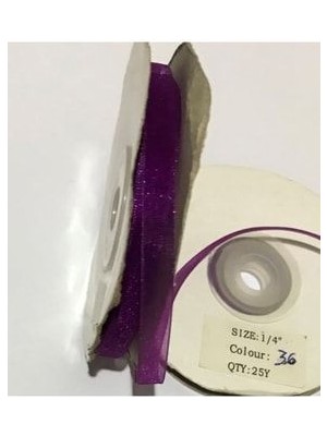 öztürk Organza (Organze) Kurdele 6MMX25METRE 1 Adet.