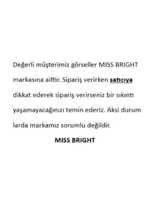 Mıss Brıght Yonca Gold Kolye