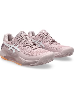 Asics Gel-Resolution 9 Clay Kadın Pembe Tenis Ayakkabısı 1042A224-701