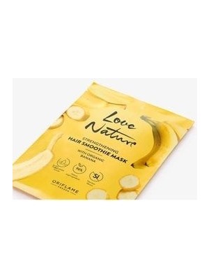 Oriflame Love Nature Organik Muz Içeren Güçlendirici Saç Maskesi