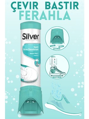 Silver Ayakkabı Deodorantı Koku Giderici Sprey