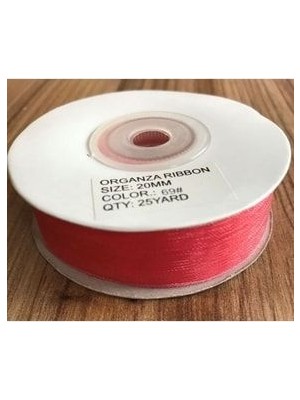 öztürk Organza Kurdele (Organze) 20MMX25 Metre.