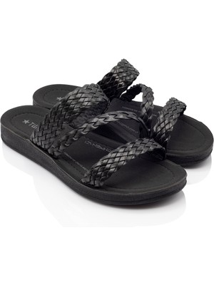 Twigy Hope Kadın Terlik Siyah 36/40