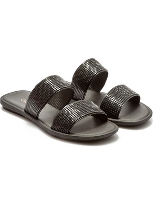 Grendha Icon Slide Kadın Terlik Siyah 35/42