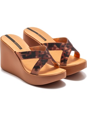 Ipanema High Fashion Slide Kadın Terlik Kahverengi 35/40